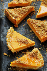 butternut pumpkin tart