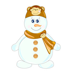 Snowman  illustration