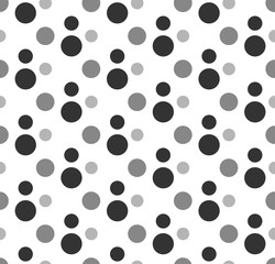 colored circle seamless pattern