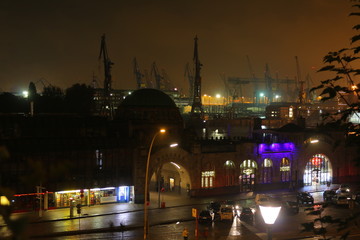 Hamburg Landungsbrücken Hafen