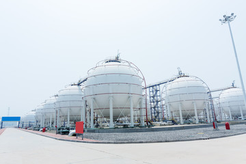 view of oil depot