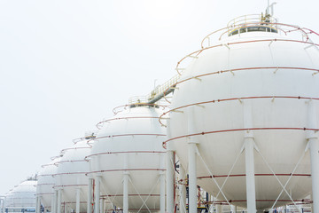view of oil depot