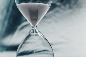 Hourglass, concept of time