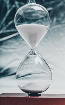 Hourglass, concept of time