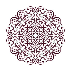 Vector mandala ornament.