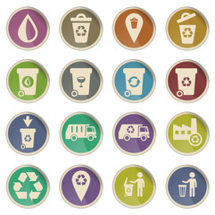Garbage simply icons