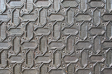 La Giralda de Séville  / Détail d'une porte (Espagne)