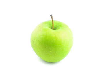 Green apple, isolated on white background