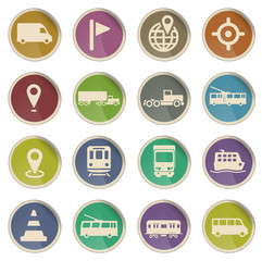 Navigation simply icons