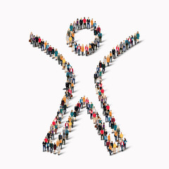 group  people shape  man