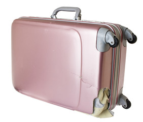 kaputter Schalenkoffer