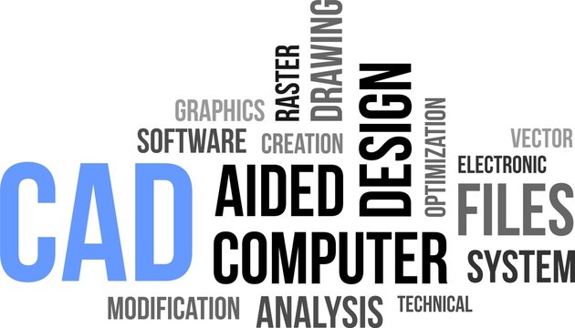 word cloud - cad