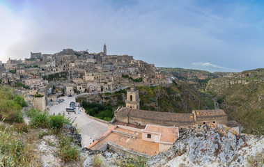Obraz premium Ancient town of Matera, Basilicata, Italy