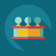 Flat modern design with shadow icons judge