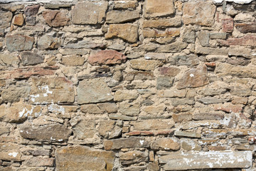 part of a stone wall, for background or texture.