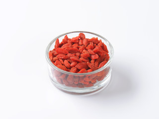 Dried goji berries
