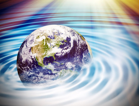 Our earth underwater 