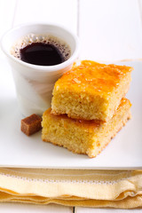Marmalade and almond bars