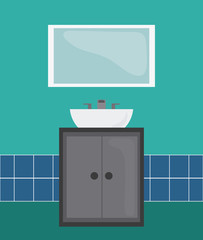 Bathroom icons design 