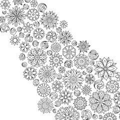 Pattern for coloring book.