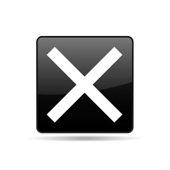 vector icon of failure