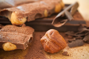 chocolat aux noisettes