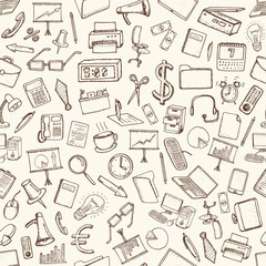 Office and business icons set.