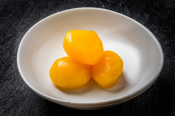 栗の甘露煮　日本料理　 Candied Japanese food chestnut