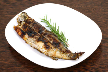 Grilled trout