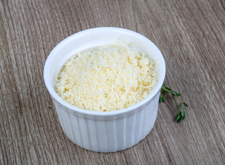 Shredded parmesan