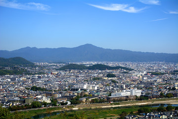 Fototapeta na wymiar View of Kyoto, Japan