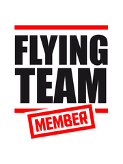 flying team member cabin crew member logo
