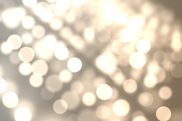 Obraz premium Light circles on bright background