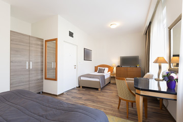 Interior of a hotel apartment
