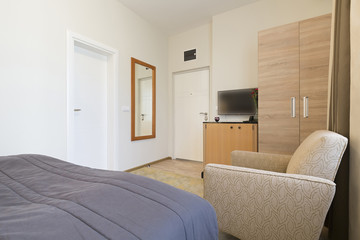 Hotel room interior