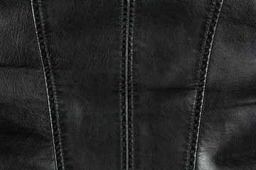 black leather jacket background