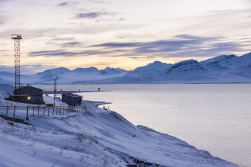 Barentsburg - Russian village on Spitsbergen