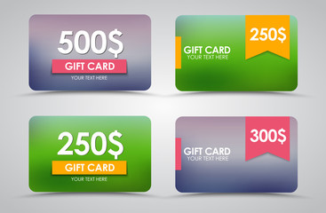 Design gift cards