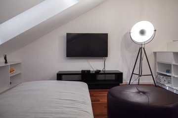 Modern bedroom for a teenager