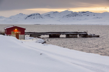 Barentsburg - Russian village on Spitsbergen