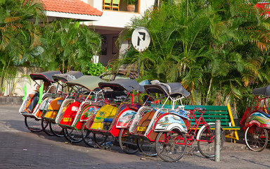 Bicycle rikshaw