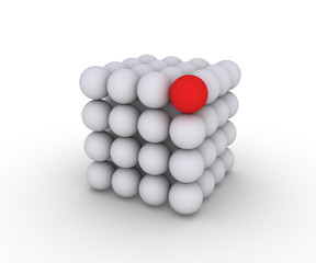 Unique sphere and cube construction