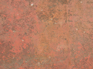 red rusty surface