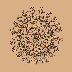 Flower mandala