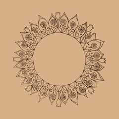 Flower mandala
