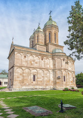 Fototapeta na wymiar Dealu Monastery near Targoviste, Romania