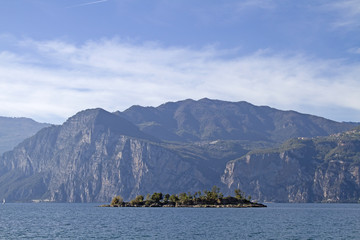 Insel Olivo vor Malcesine