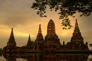 Fototapeta premium Temple ayutthaya, Thailand.