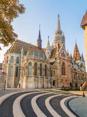 Fototapeta premium Matthias Church in Budapest during the Day