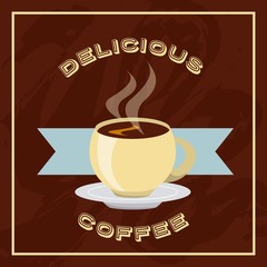 delicious coffee  design